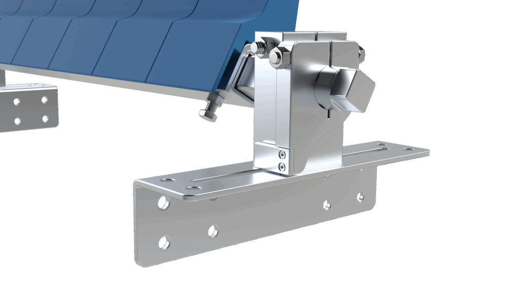 Spannvorrichtung Trommelabstreifer
